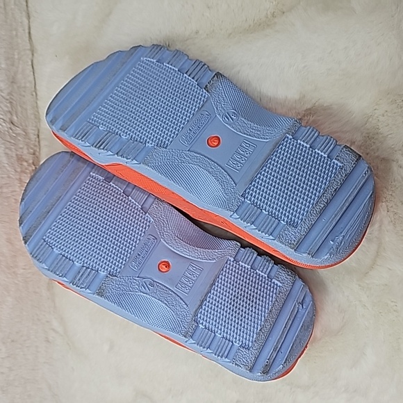 Coral/orange Gardening Rubber Putdoor Clogs Size 7/8 - Picture 5 of 5